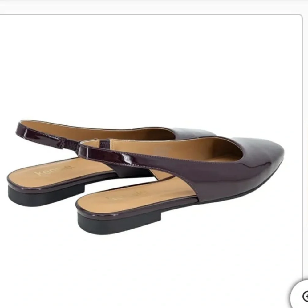 Kensie Felice Res Maroon Women's Slingback Flats